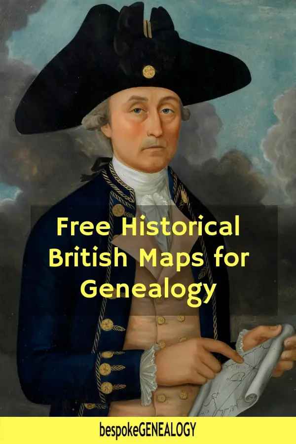 Free Historical Maps for Genealogy. Bespoke Genealogy