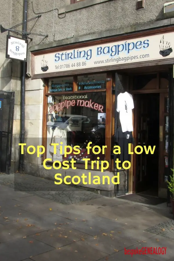top_tips_for_a_low_cost_trip_to_scotland_bespoke_genealogy