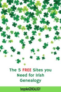 Top 5 Essential Free Irish Genealogical Sites - Bespoke Genealogy