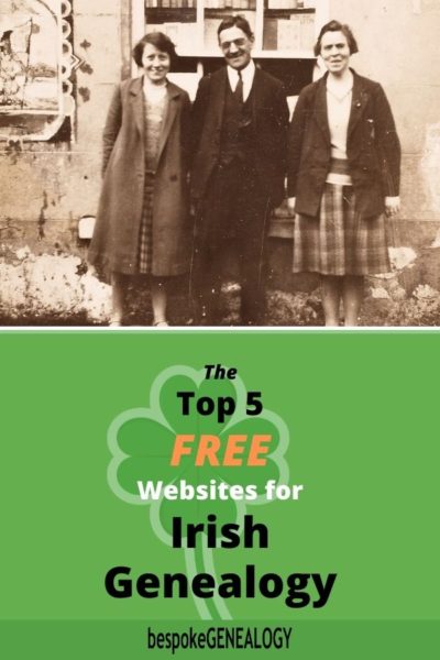 Top 5 Essential Free Irish Genealogical Sites - Bespoke Genealogy