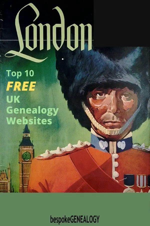 Top 10 free UK genealogy websites. Bespoke Genealogy