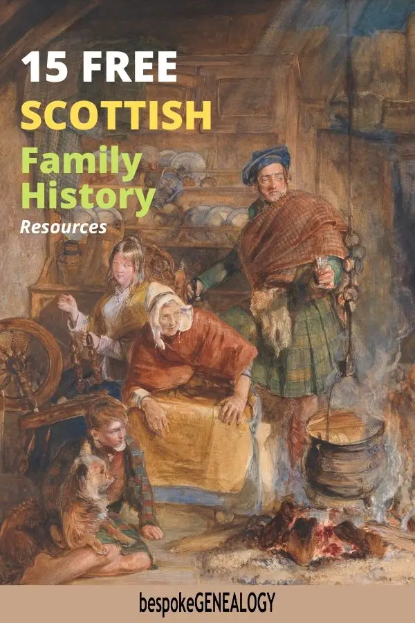 15 Free Scottish Family History Resources. Bespoke Genealogy