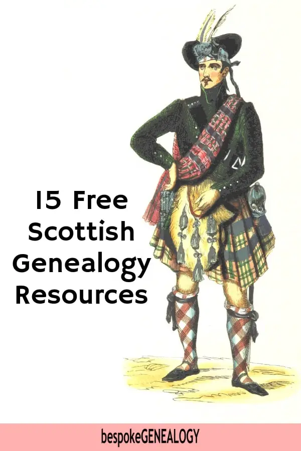15 Free Scottish Genealogy Resources. Bespoke Genealogy
