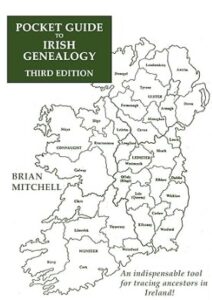 Pocket Guide to Irish Genealogy by Brian Mitchell book cover