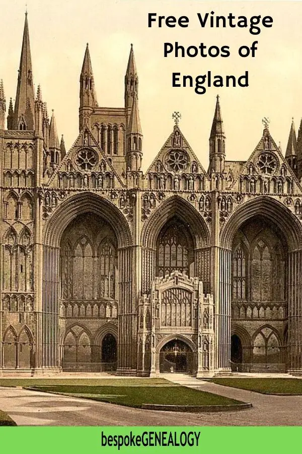 Free vintage photos of England. Bespoke Genealogy