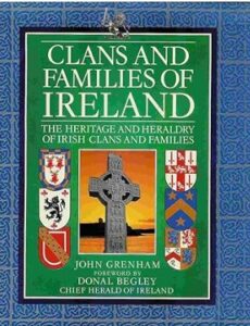 Clans and Families of Ireland by John Grenham book cover