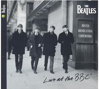 Beatles Live at the BBC CD cover