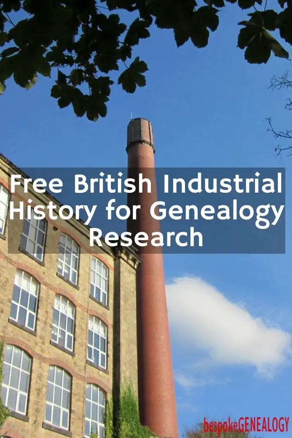 free_british_industrial_history_for_genealogy_research_bespoke_genealogy