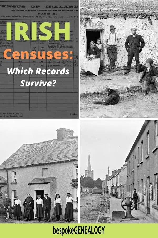 Irish censuses which records survive. Bespoke Genealogy