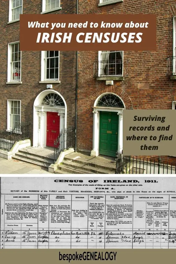 What you need to know about Irish censuses. Bespoke Genealogy