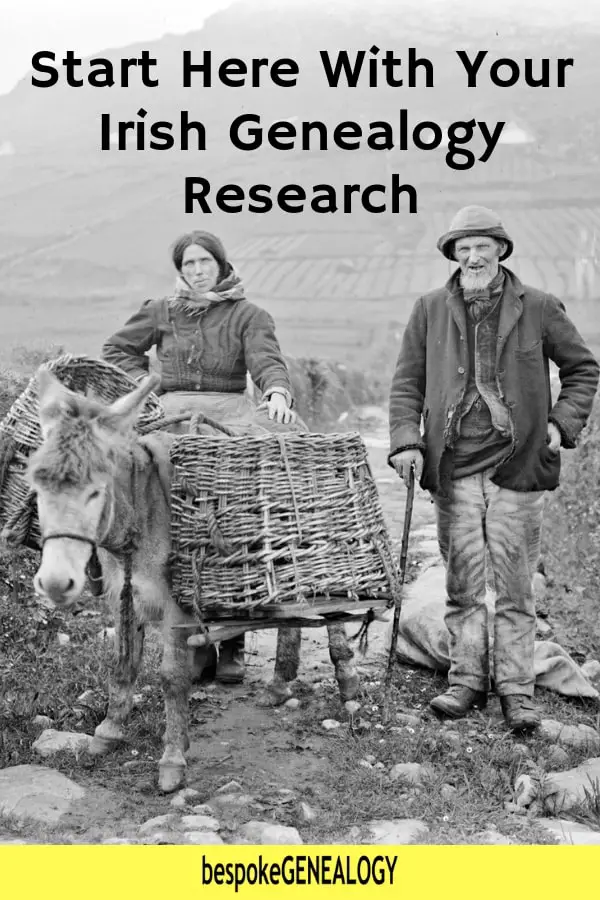 Start here with your Irish Genealogy Research. Bespoke Genealogy