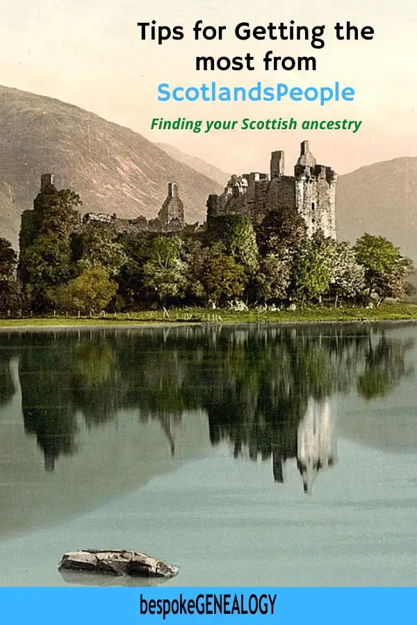 Tips for getting the most from ScotlandsPeople. Bespoke Genealogy