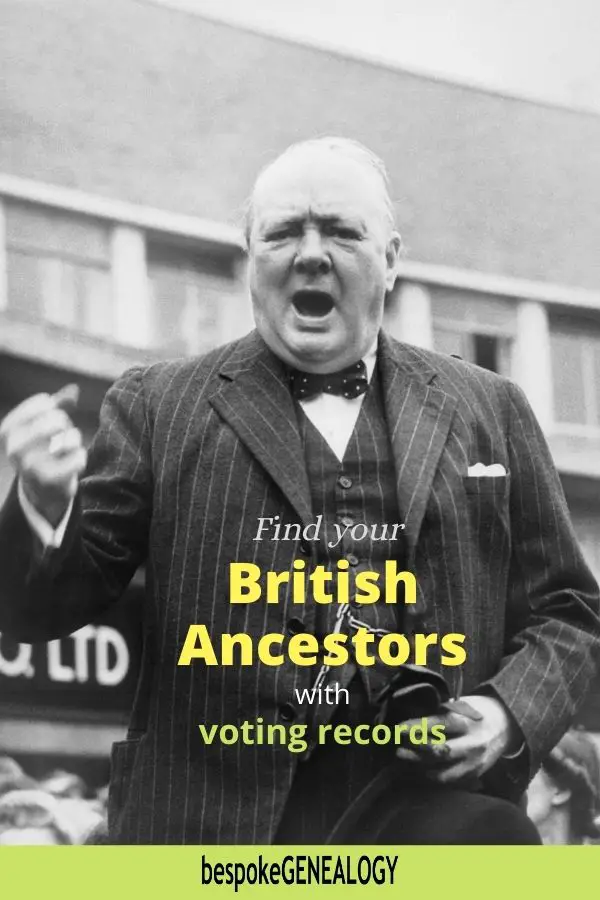 Find your British ancestors with voting records. Bespoke Genealogy