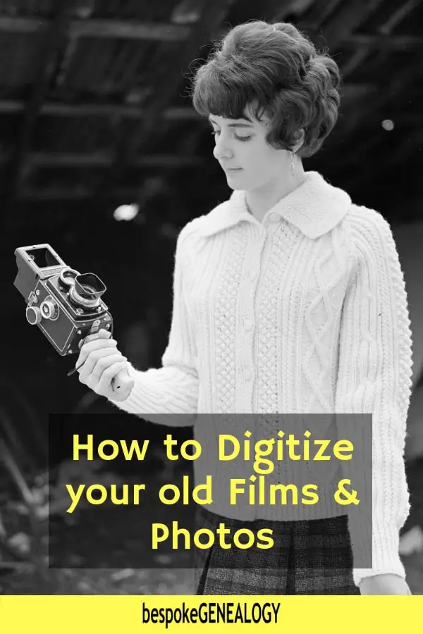 How to digitize your old film and photos. Bespoke Genealogy