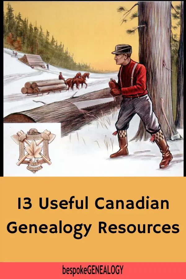 13 useful Canadian genealogy resources. Bespoke Genealogy