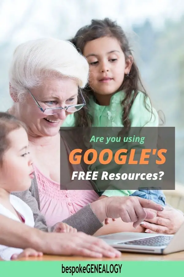 Are you using Google's Free resources? Bespoke Genealogy