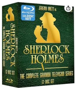 Sherlock Holmes Jeremy Brett DVD set