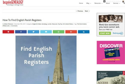 how_to_find_english_parish_registers_bespoke_genealogy