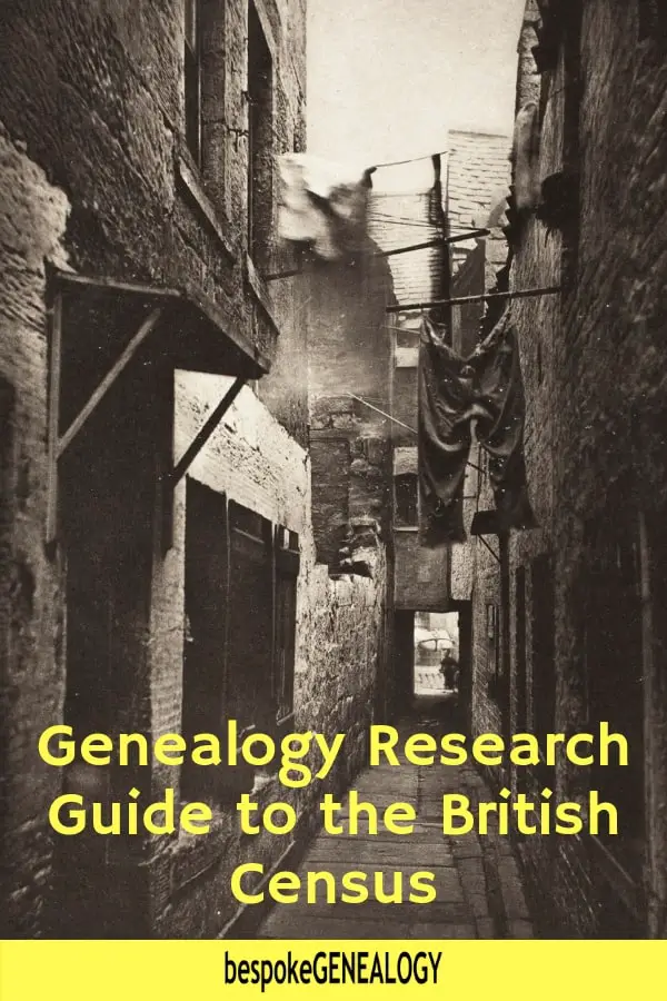 Genealogy Research Guide to the British Census. Bespoke Genealogy
