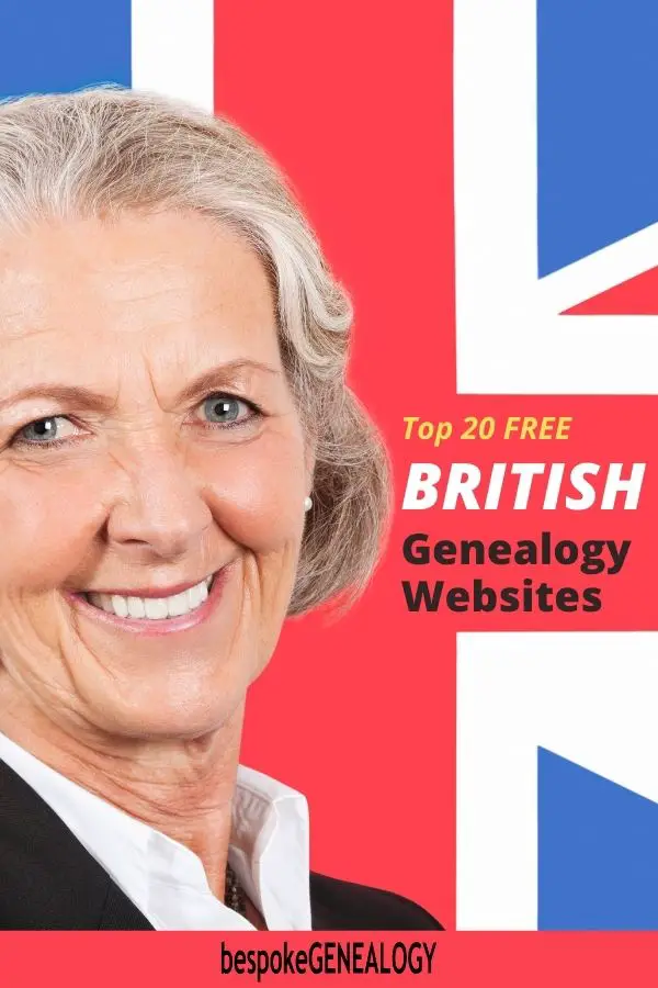 Top 20 free British genealogy websites. Bespoke Genealogy