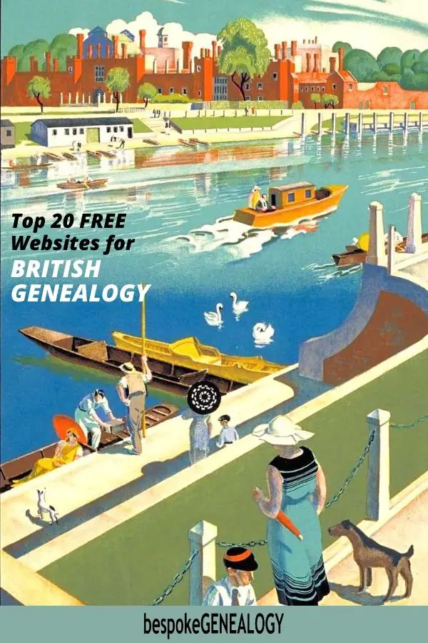 Top 20 free websites for British genealogy. Bespoke Genealogy