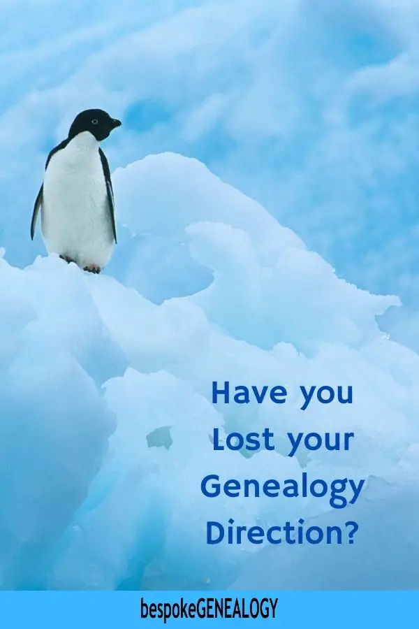 Have you lost your genealogy direction. Bespoke Genealogy