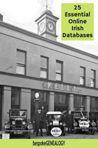 The Top 25 Irish Genealogy Online Record Collections - Bespoke Genealogy