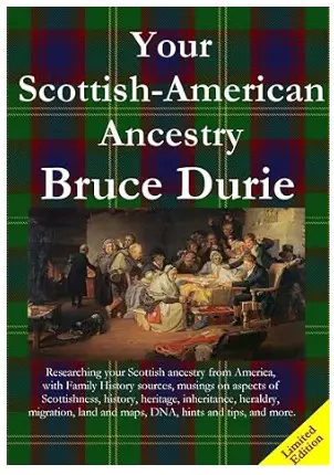 Your Scottish-American Ancestry by Bruce Durie book cover