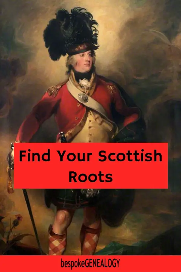 Find your Scottish Roots. bespoke Genealogy
