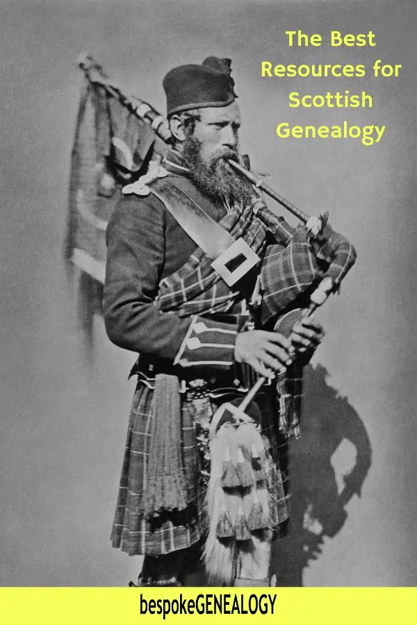 The best resources for Scottish Genealogy. Bespoke Genealogy