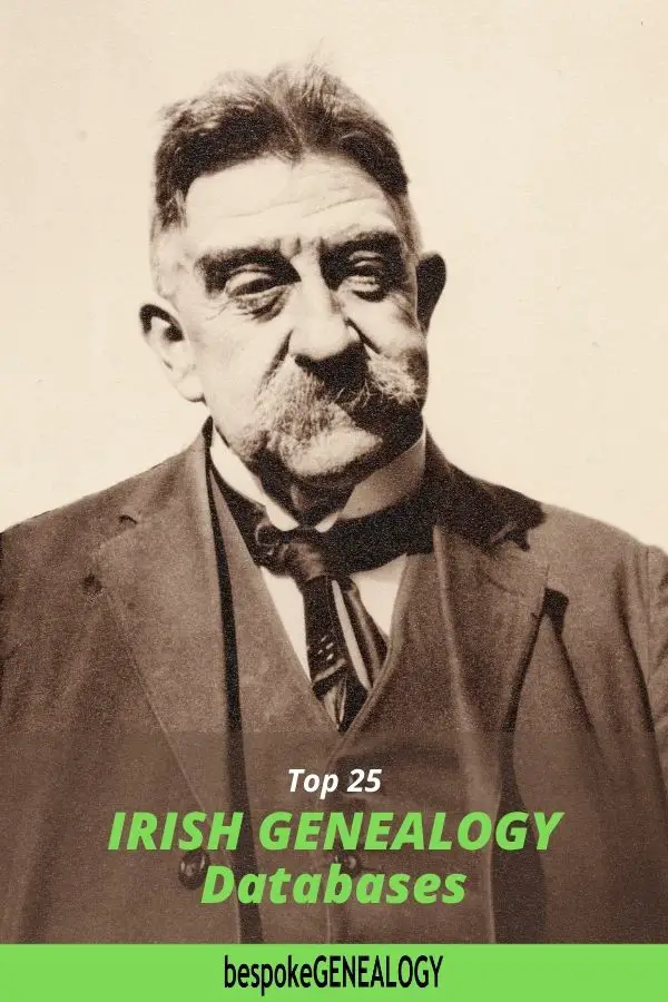 Top 25 Irish genealogy databases. Bespoke Genealogy