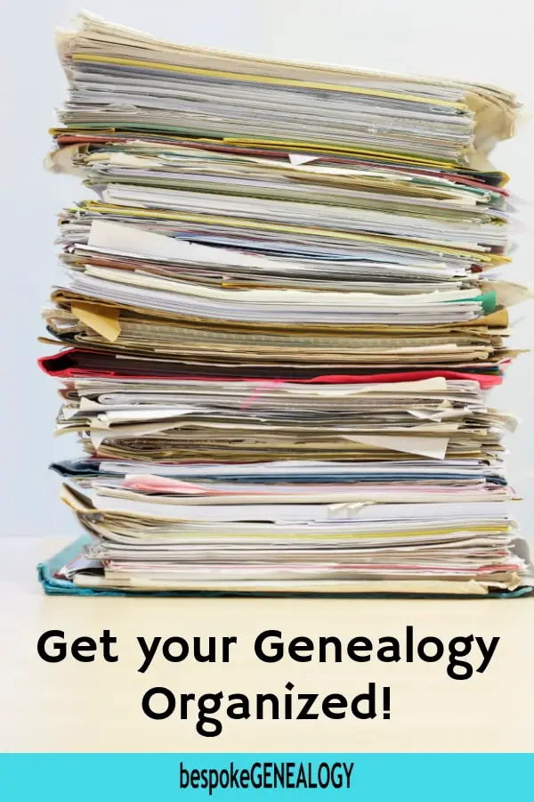Get your Genealogy Organized. Bespoke Genealogy