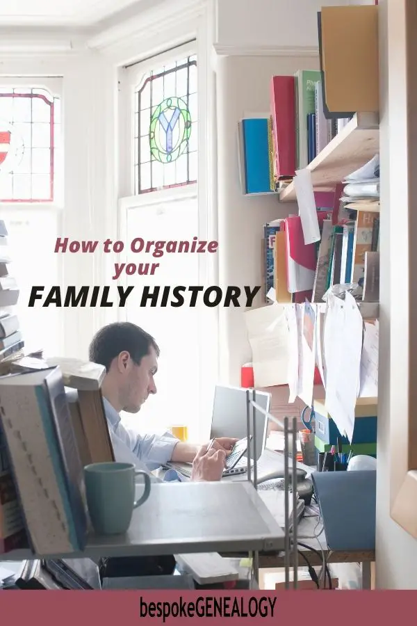 How to organize your family history. Bespoke Genealogy