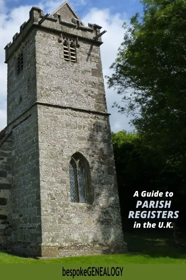 A guide to Parish Registers in the UK. Bespoke Genealogy