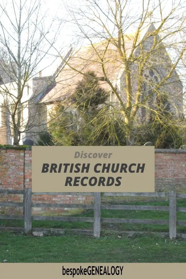 Discover British church records. Bespoke Genealogy