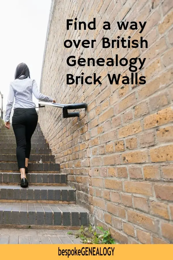 Find a way over British Genealogy Brick walls. Bespoke Genealogy
