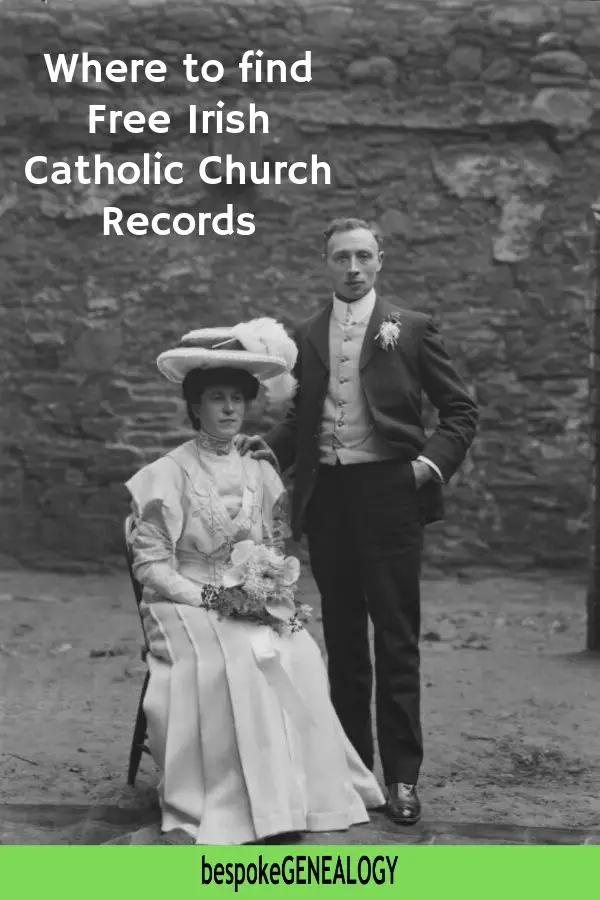 Where to find free Irish Catholic Church records. Bespoke Genealogy