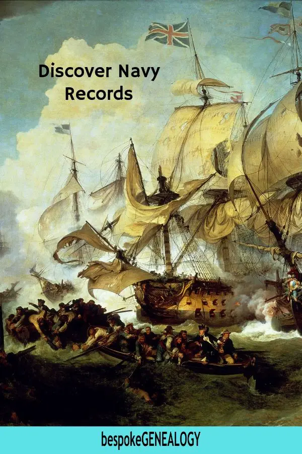 Discover Navy Records. Bespoke Genealogy