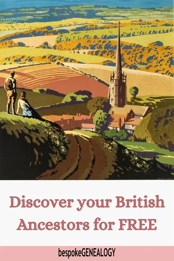 Discover your British Ancestors for Free. Bespoke Genealogy