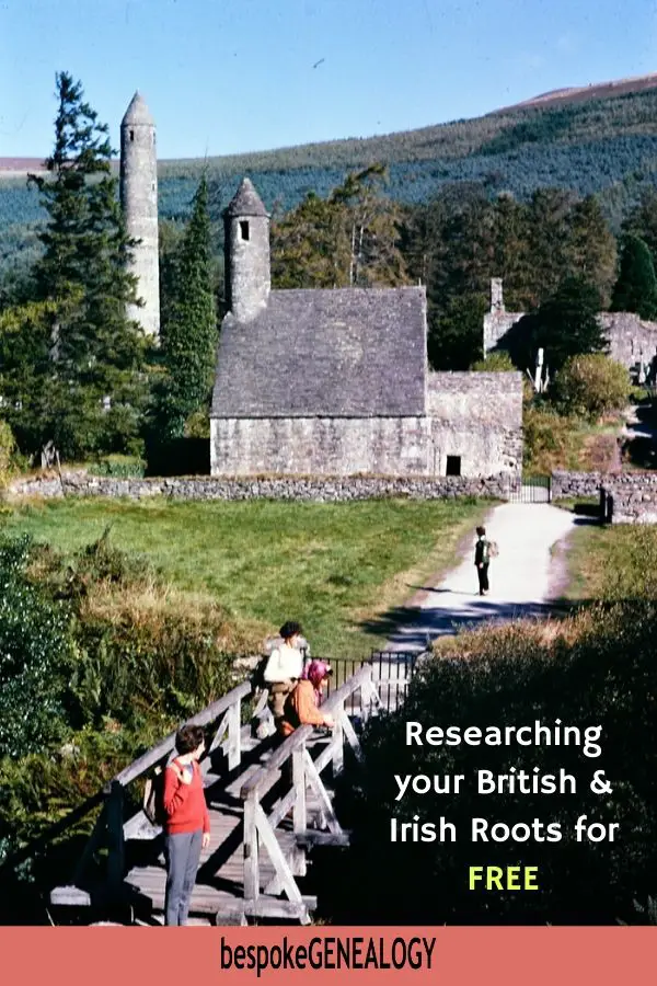 Researching your British and Irish roots for free. Bespoke Genealogy