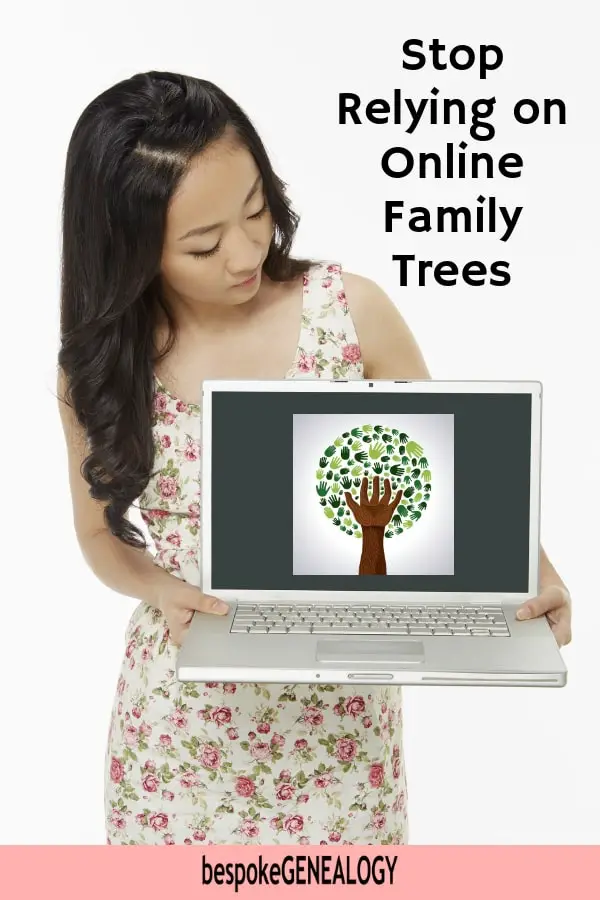 Stop Relying on Online Family Trees. Bespoke Genealogy