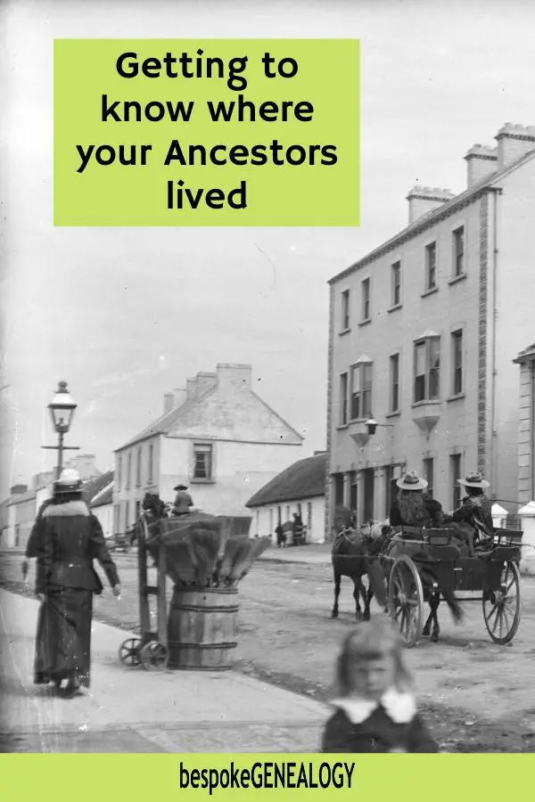 Getting to know where your ancestors lived. Bespoke Genealogy