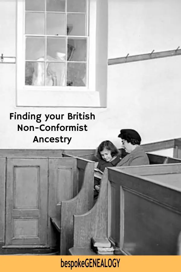 Finding your British non conformist ancestry. Bespoke Genealogy