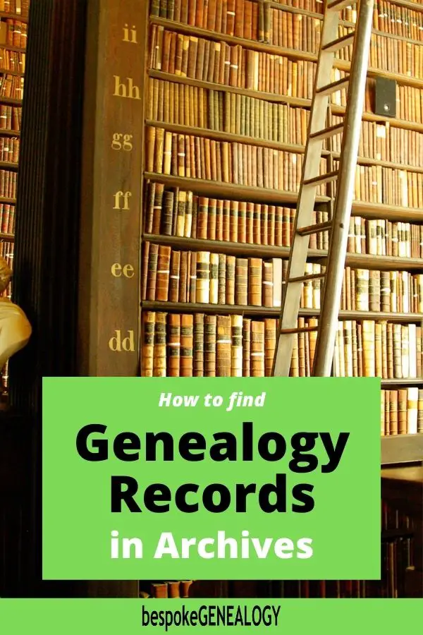 How to find genealogy records in archives. Bespoke genealogy