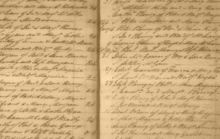 Transcribing documents. Bespoke Genealogy