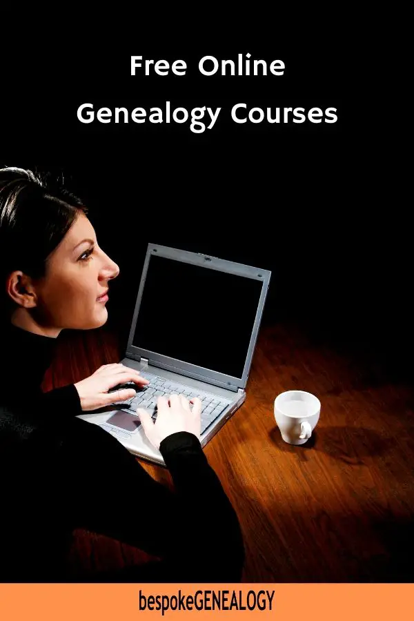 Free online genealogy courses. Bespoke Genealogy