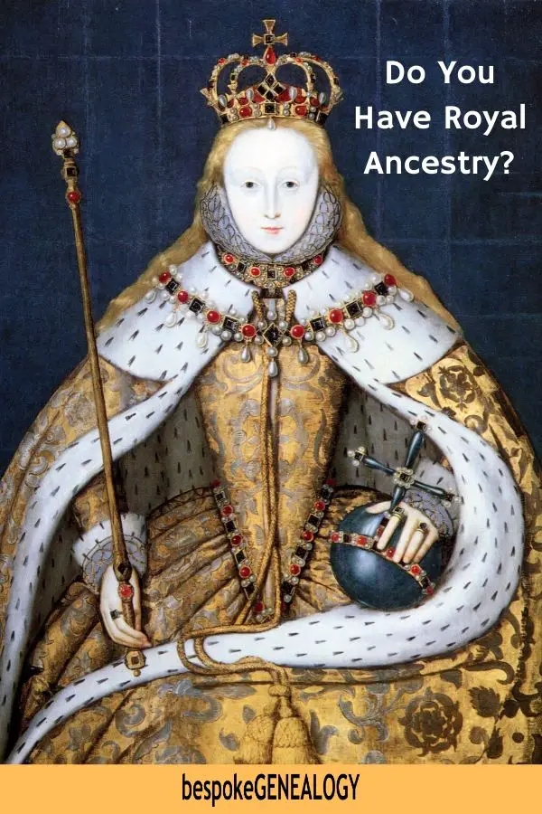 Do you have Royal Ancestry. Bespoke Genealogy