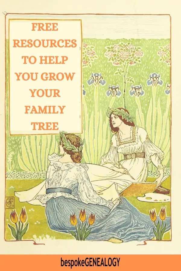 Free resources to help you grow your family tree. Bespoke Genealogy
