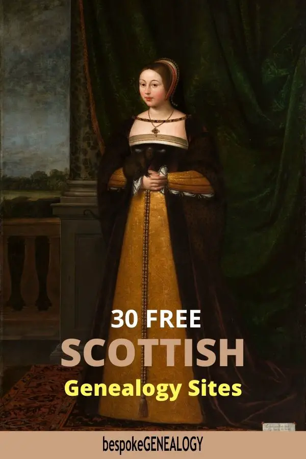 30 Free Scottish Genealogy sites. Bespoke Genealogy