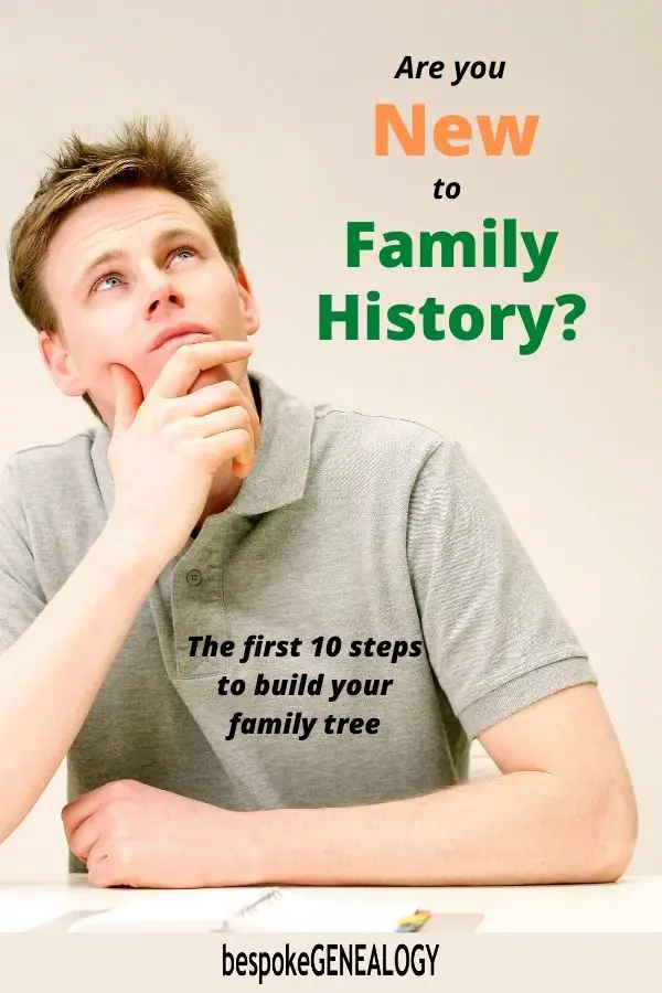 Are you new to family history? Bespoke Genealogy